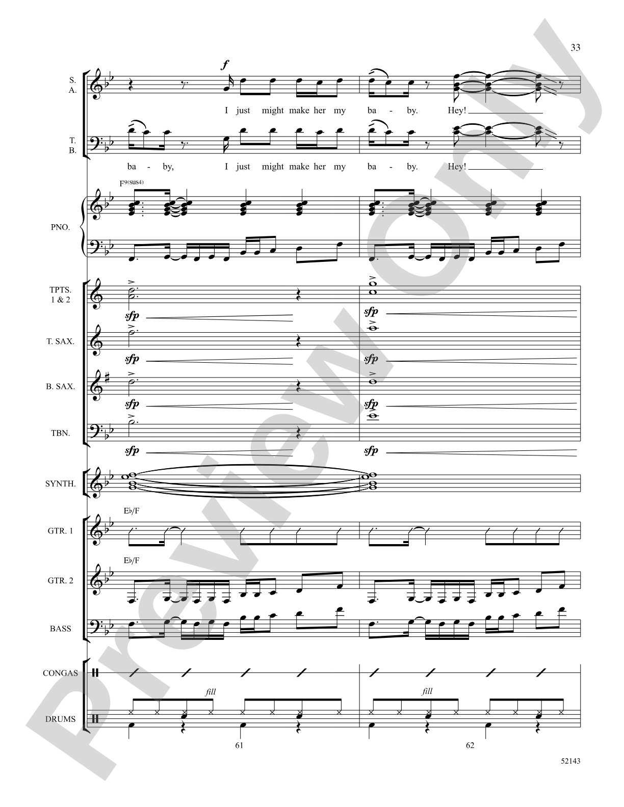 I Just Might: Choral SoundPax Digital Download