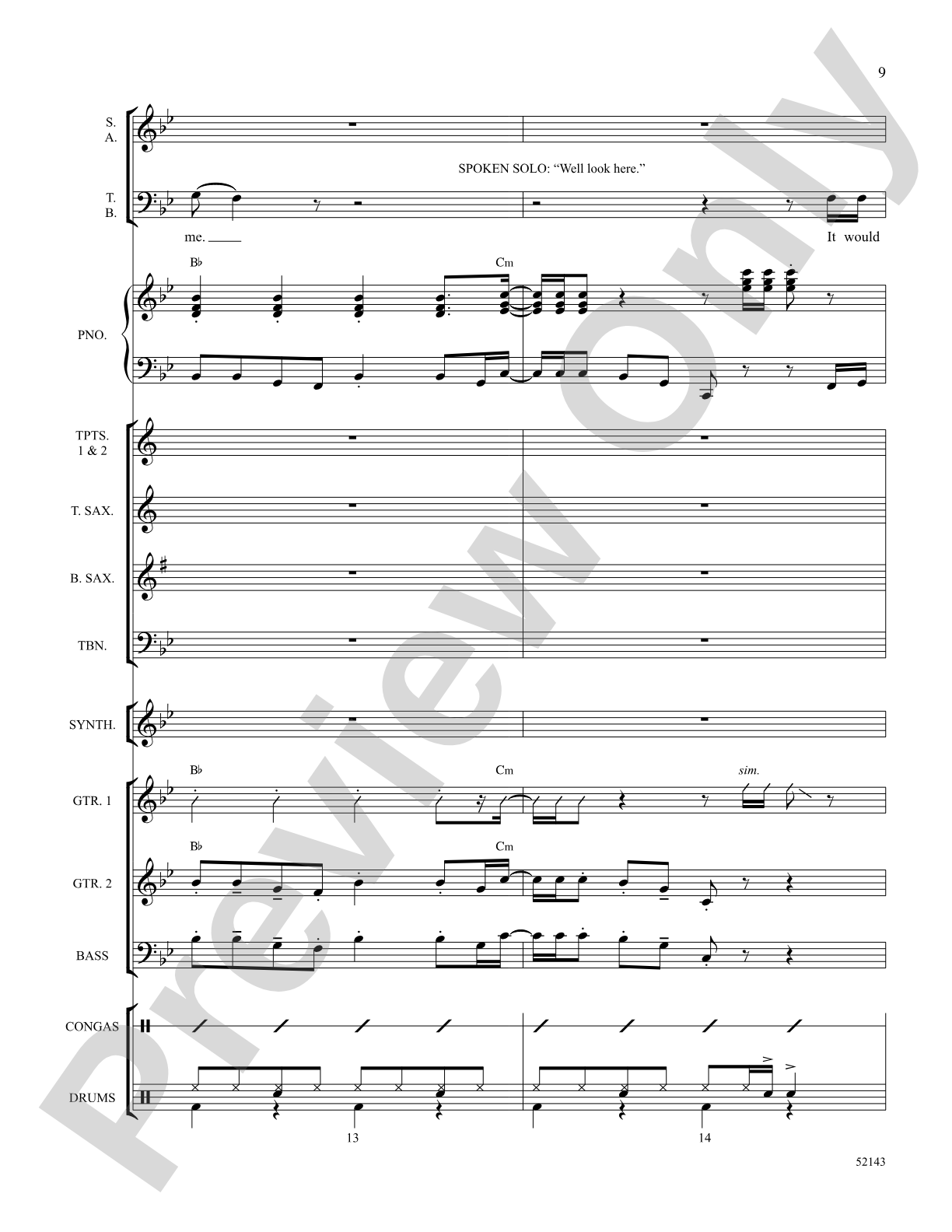 I Just Might: Choral SoundPax Digital Download