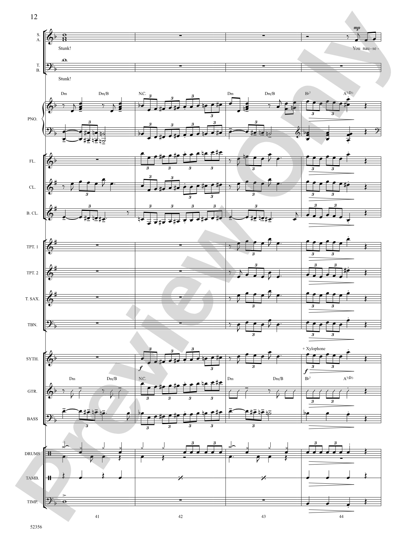 YOU'RE A MEAN ONE MR GRINCH/DIG SPX: Choral SoundPax Digital Download