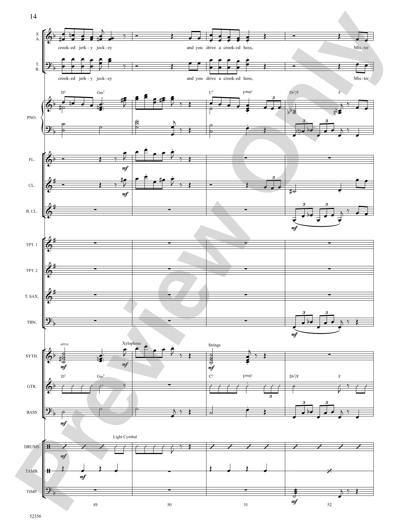 YOU'RE A MEAN ONE MR GRINCH/DIG SPX: Choral SoundPax Digital Download
