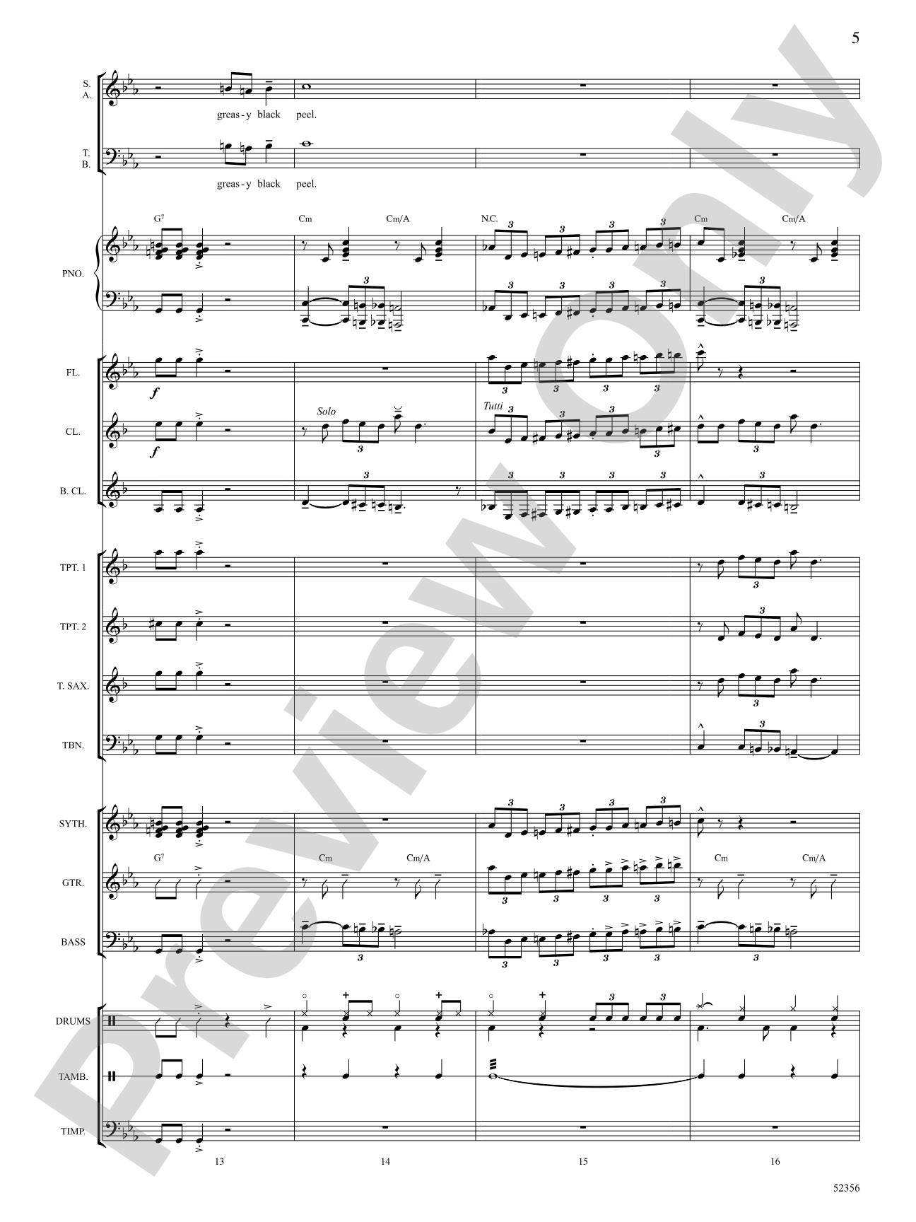 YOU'RE A MEAN ONE MR GRINCH/DIG SPX: Choral SoundPax Digital Download