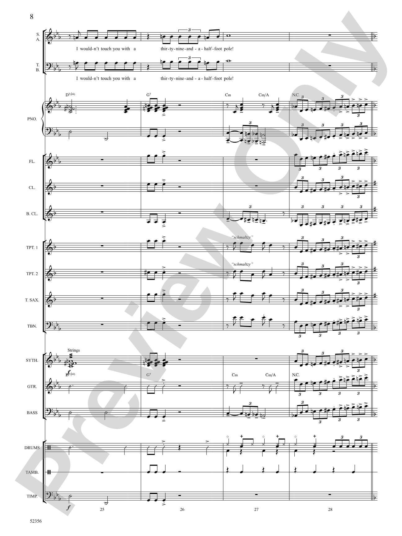 YOU'RE A MEAN ONE MR GRINCH/DIG SPX: Choral SoundPax Digital Download