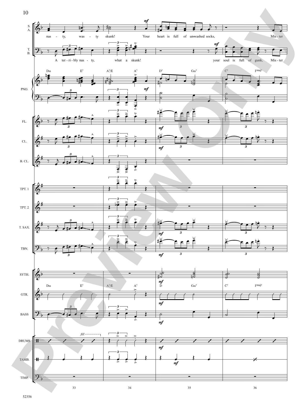 YOU'RE A MEAN ONE MR GRINCH/DIG SPX: Choral SoundPax Digital Download