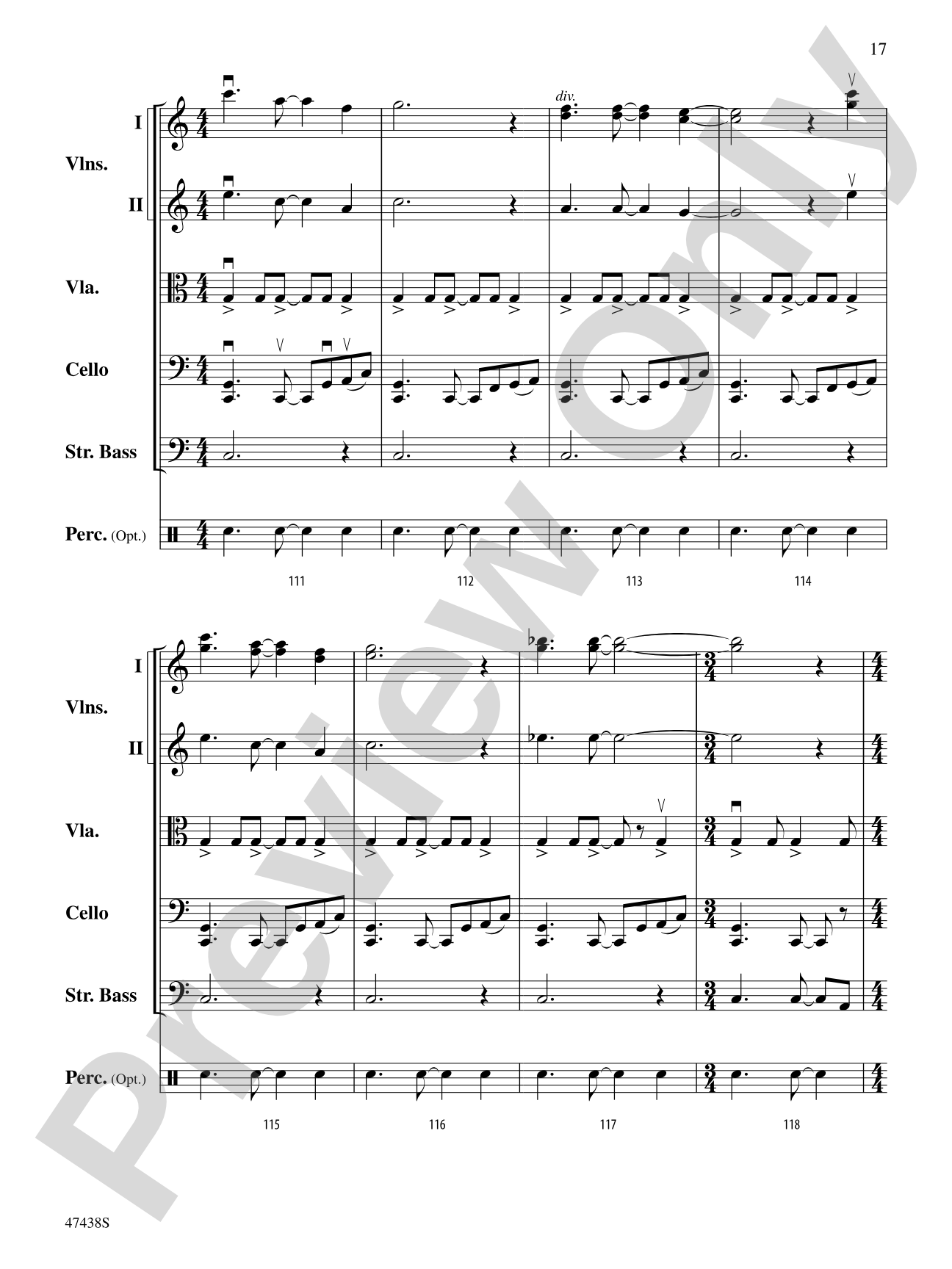 Jambo: String Orchestra Conductor Score & Parts