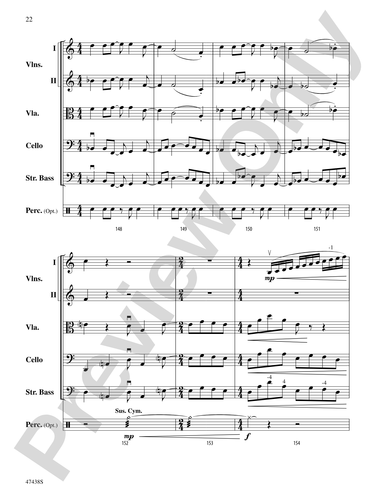 Jambo: String Orchestra Conductor Score & Parts