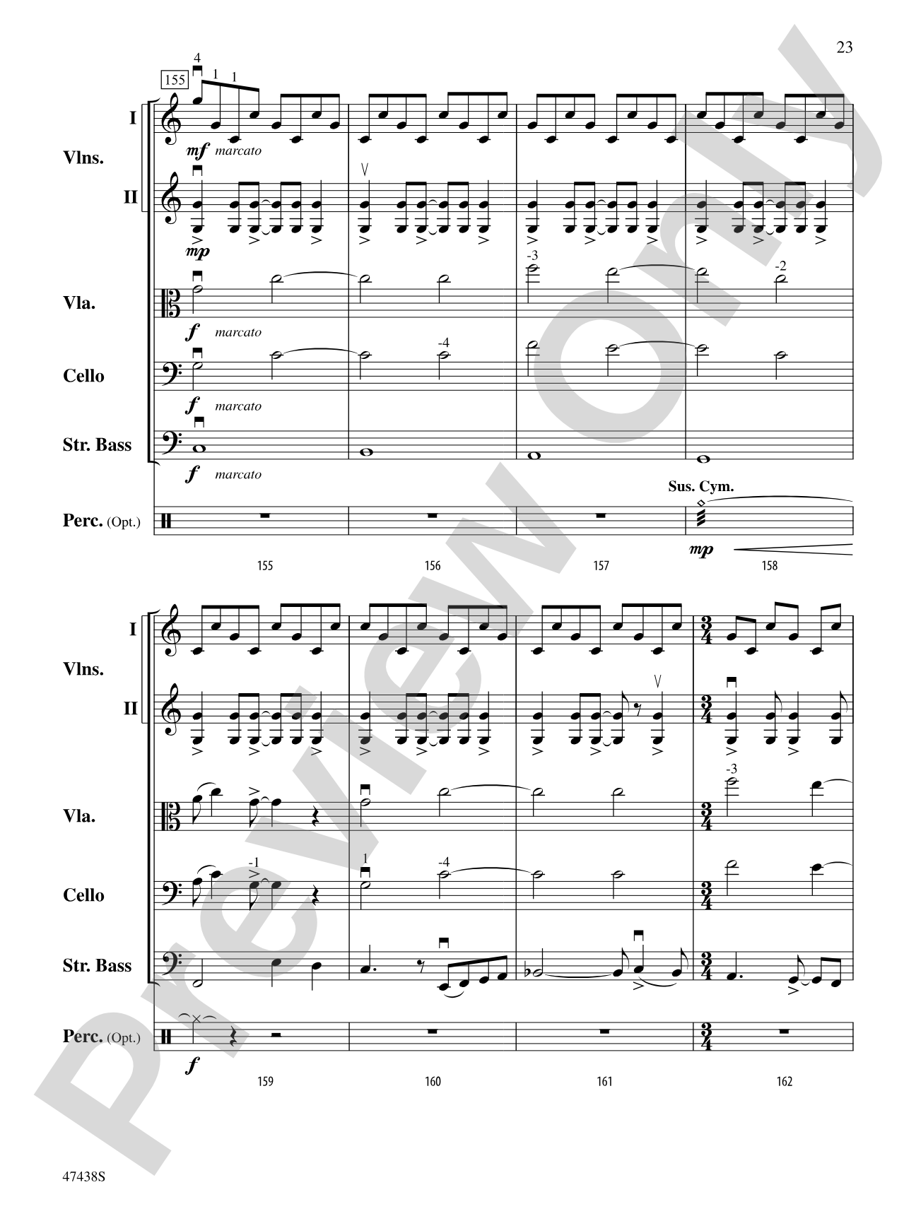 Jambo: String Orchestra Conductor Score & Parts