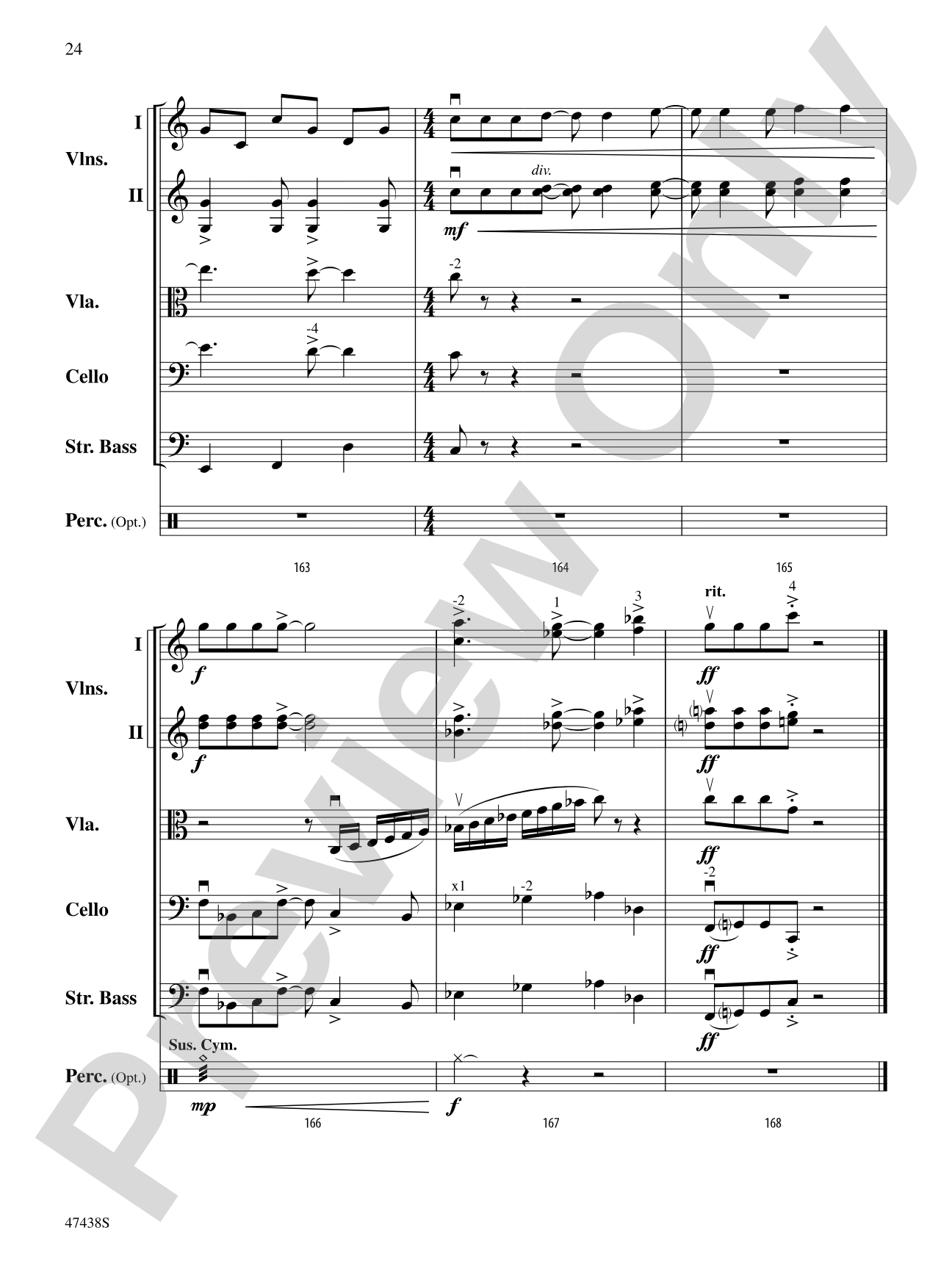 Jambo: String Orchestra Conductor Score & Parts