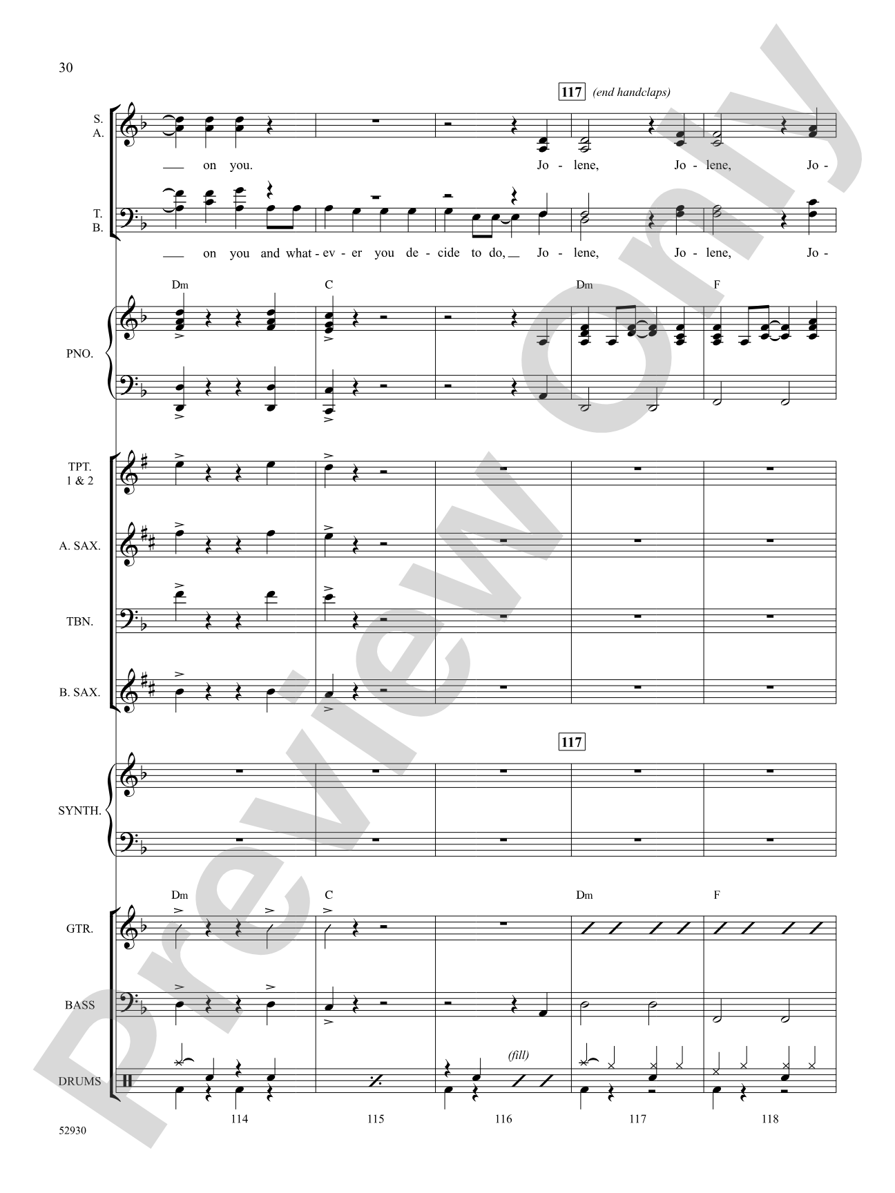 A Dolly Parton Portrait: Choral SoundPax