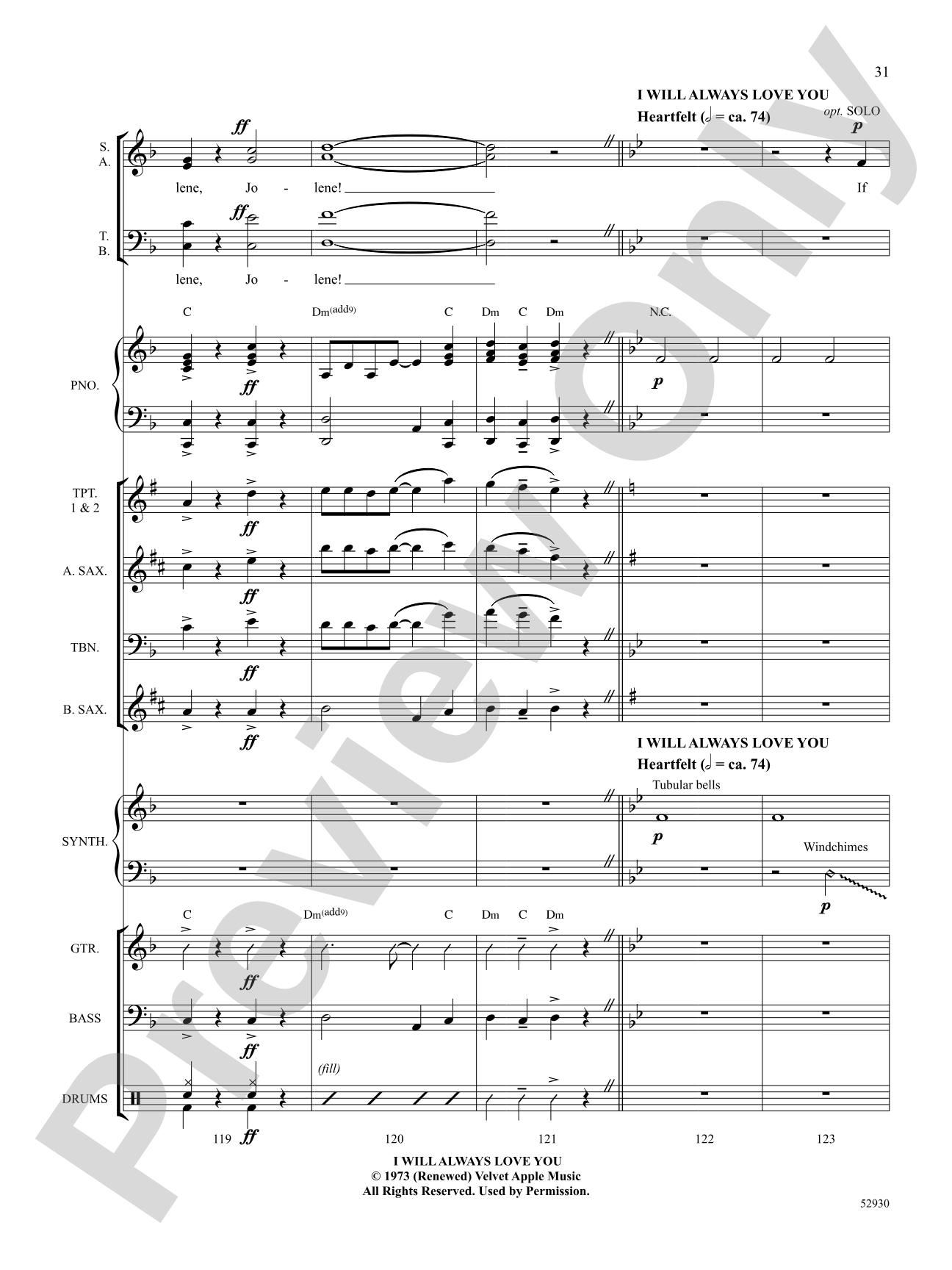 A Dolly Parton Portrait: Choral SoundPax