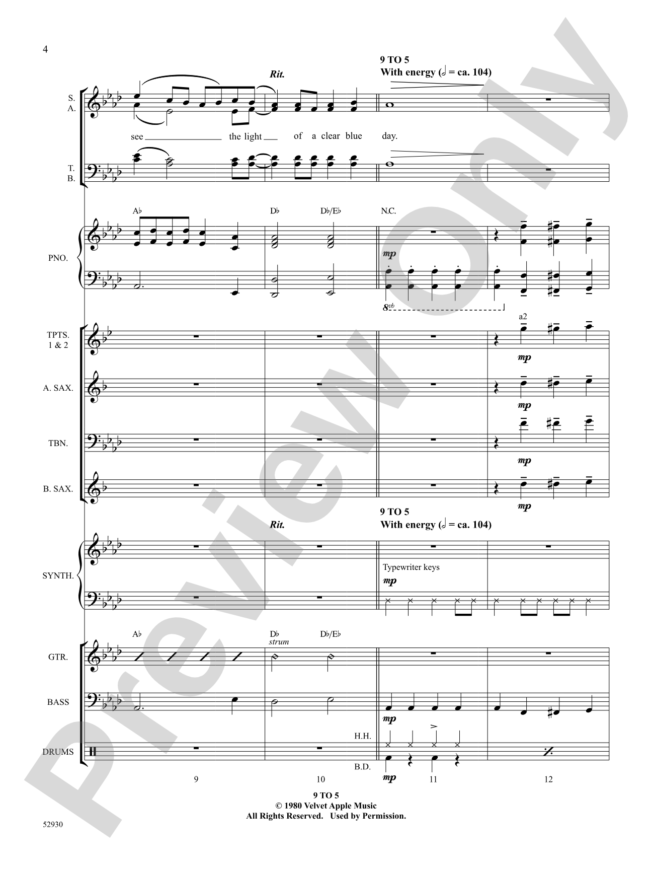 A Dolly Parton Portrait: Choral SoundPax