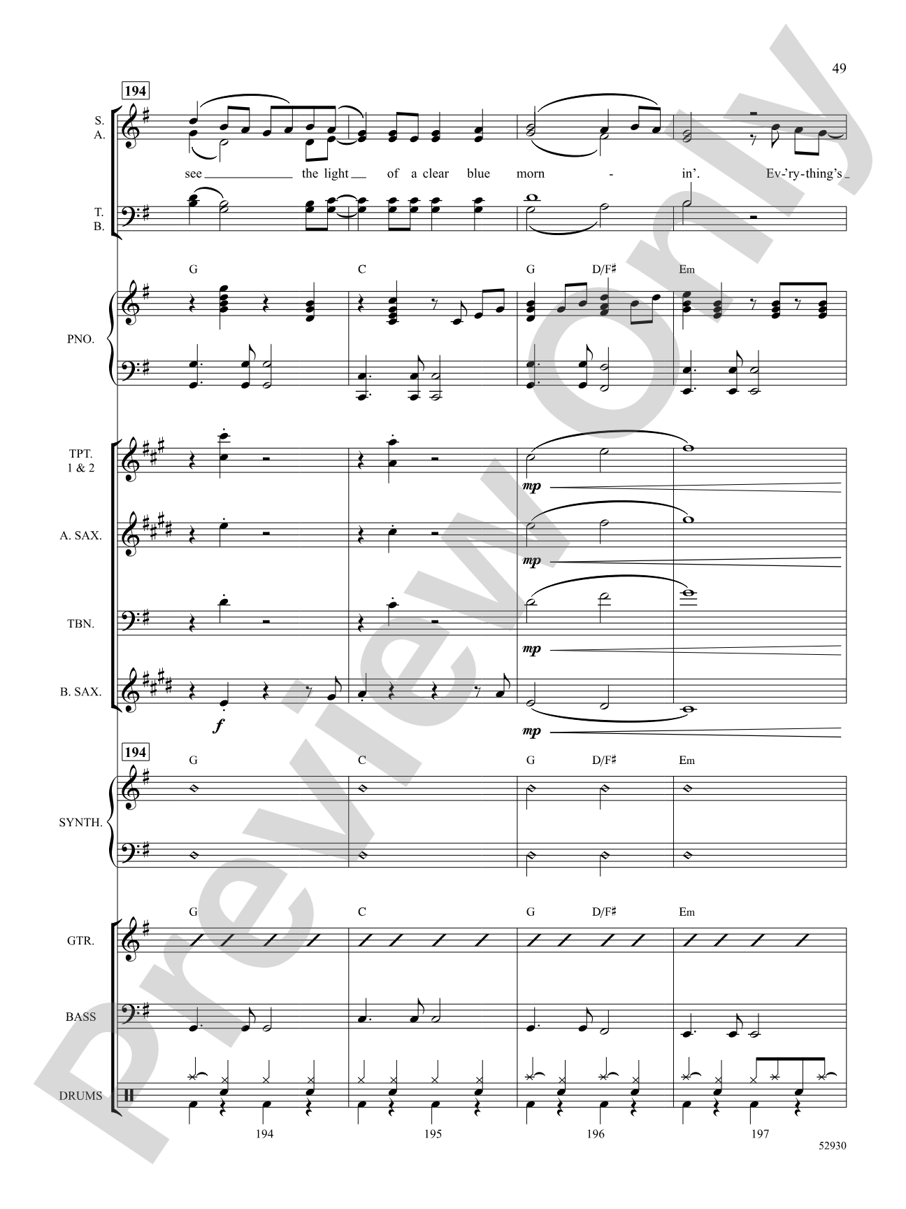 A Dolly Parton Portrait: Choral SoundPax