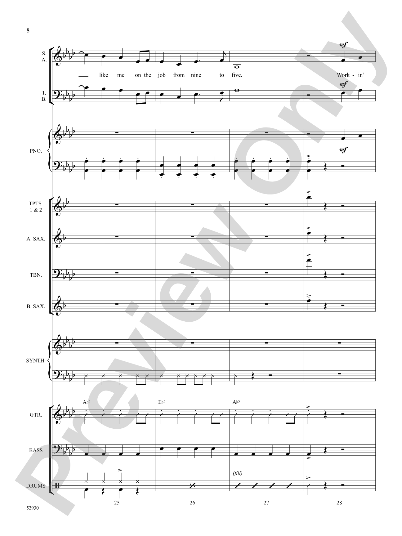 A Dolly Parton Portrait: Choral SoundPax