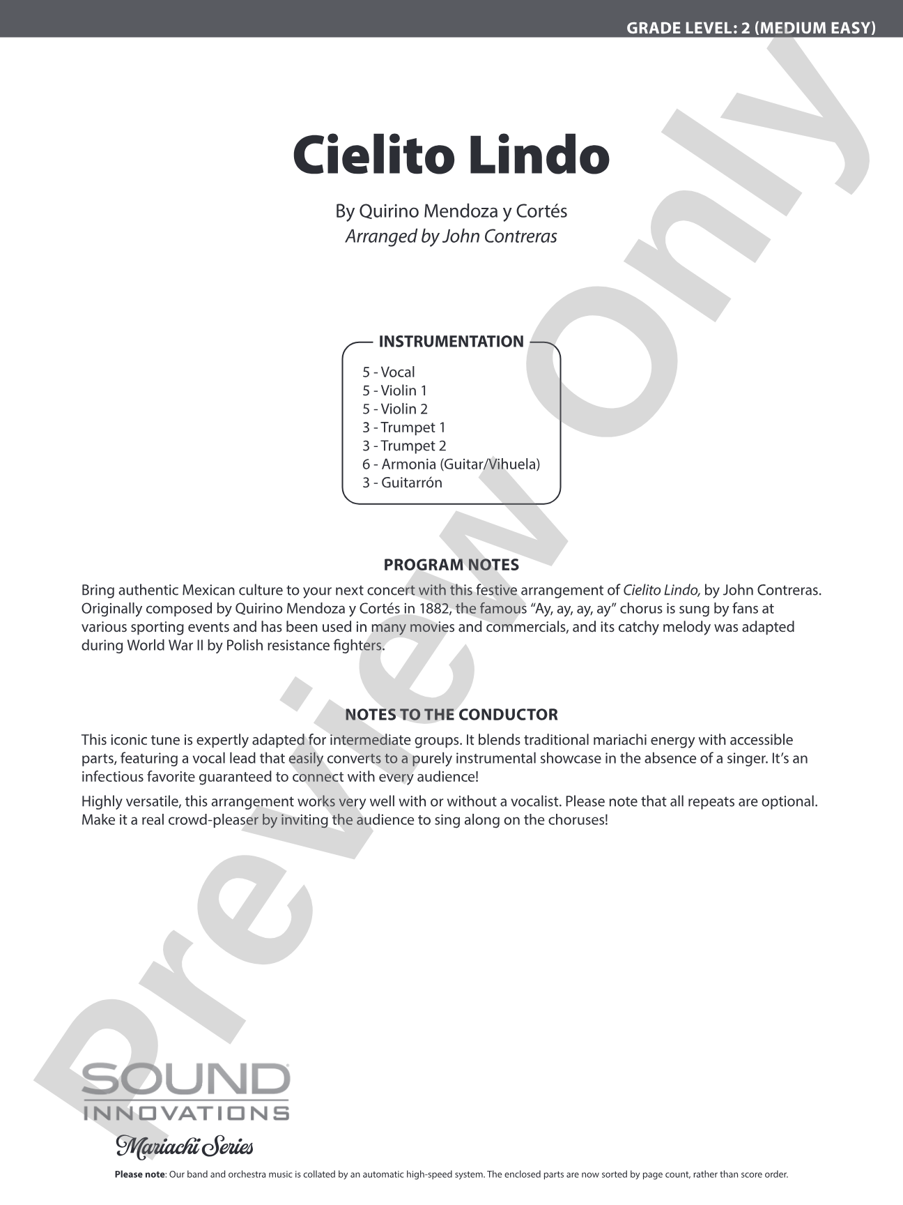 Cielito Lindo