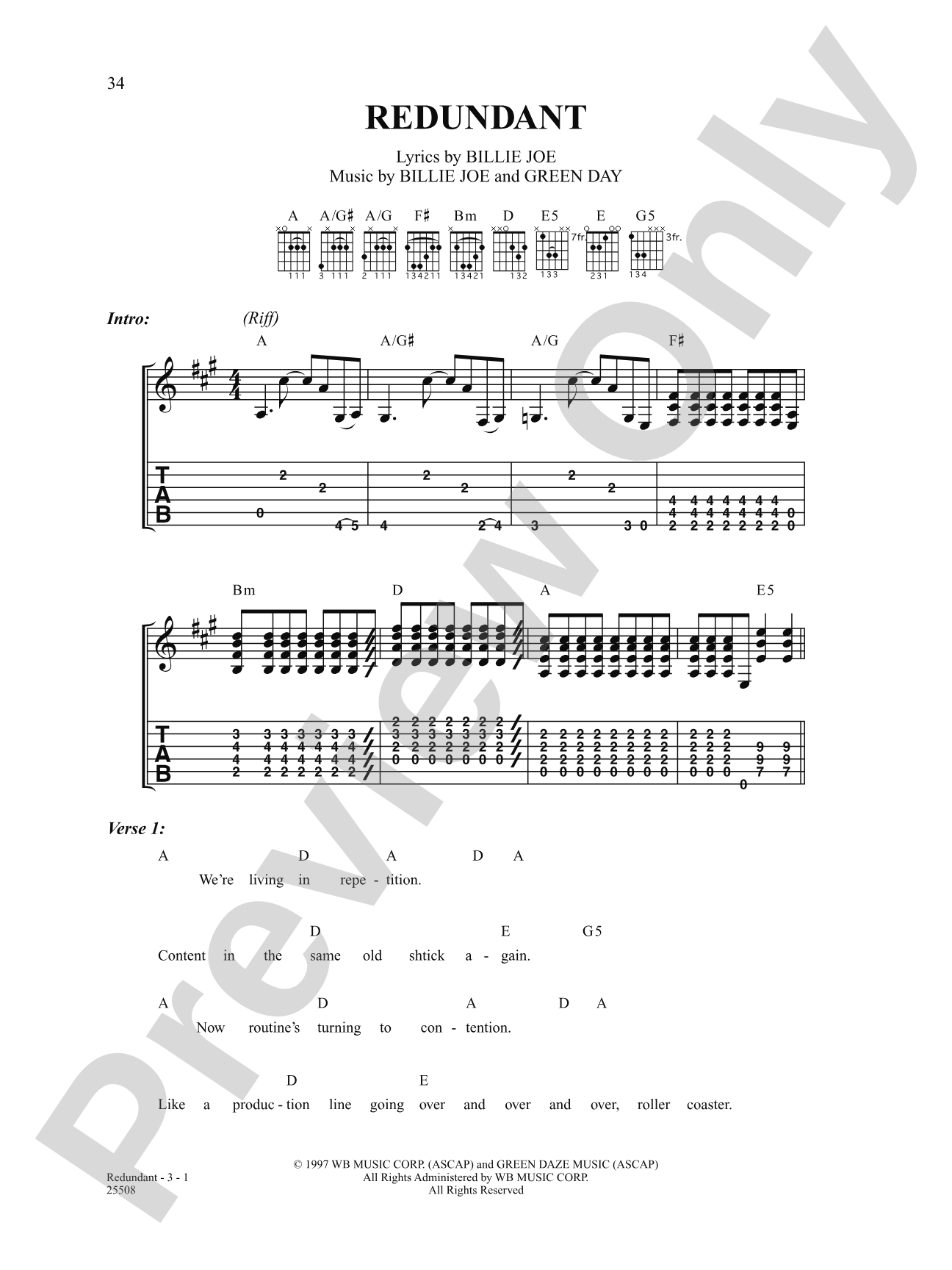 Redundant: Strum and Sing