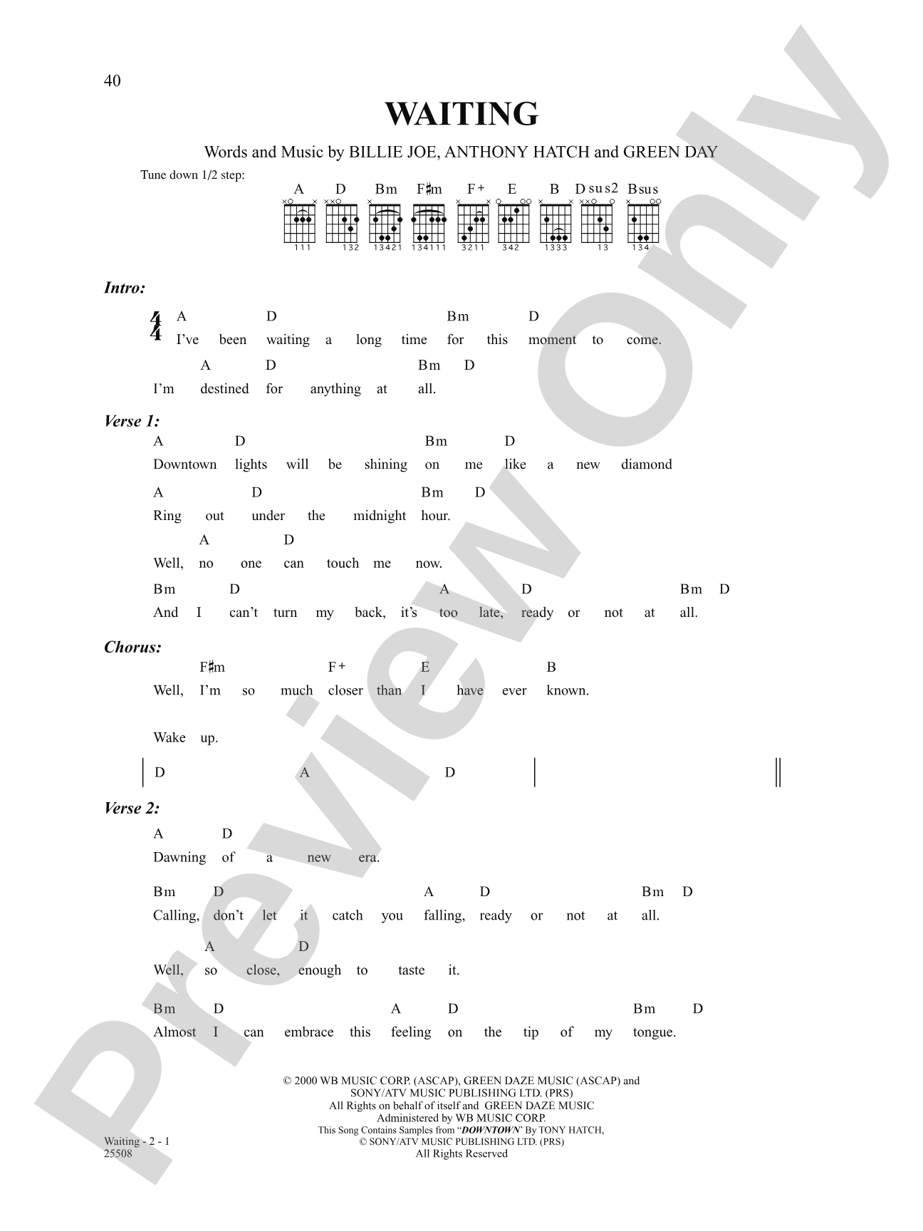 Waiting: Strum and Sing
