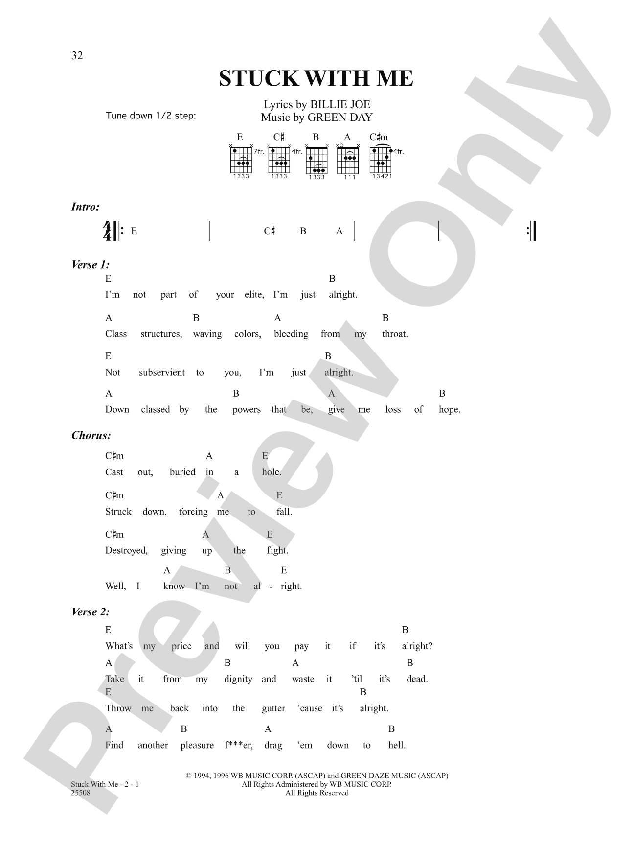 Stuck With Me: Strum and Sing