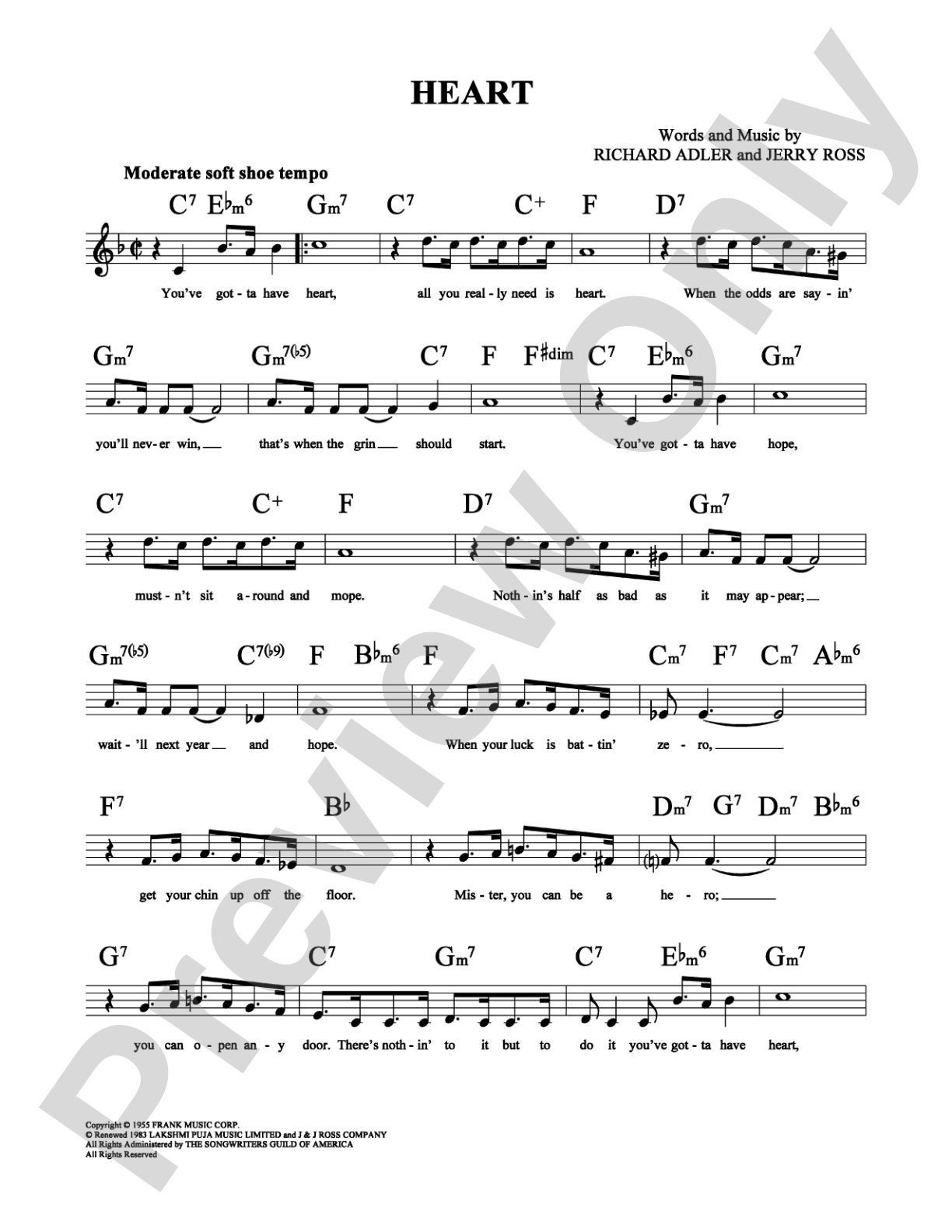 Heart: Lead Sheet Digital Sheet Music
