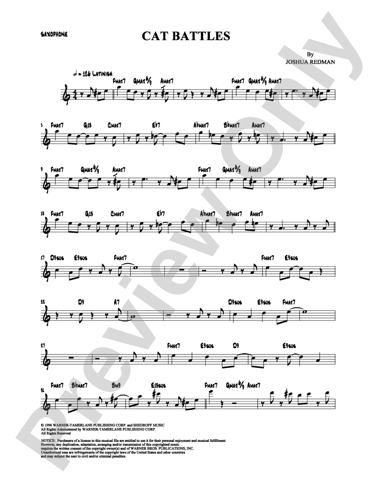 Cat Battles: Solo & Small Ensemble Digital Sheet Music