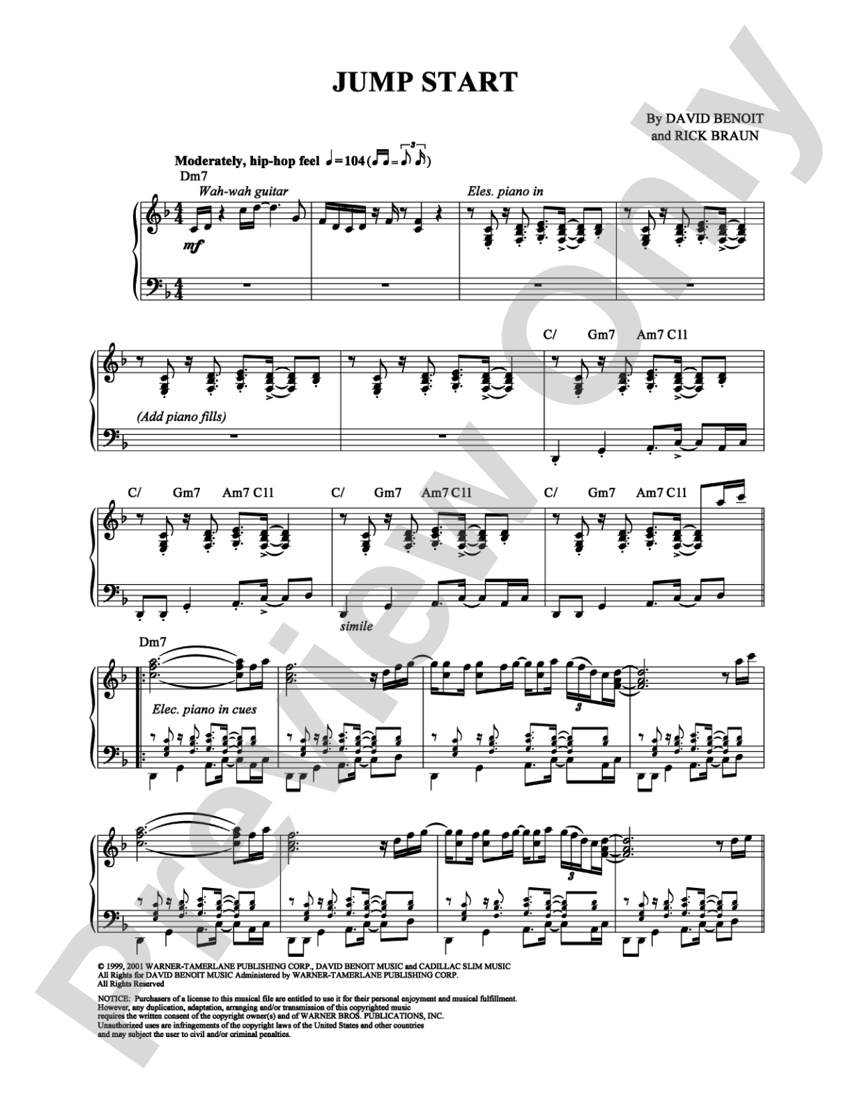 Jump Start: Piano Digital Sheet Music