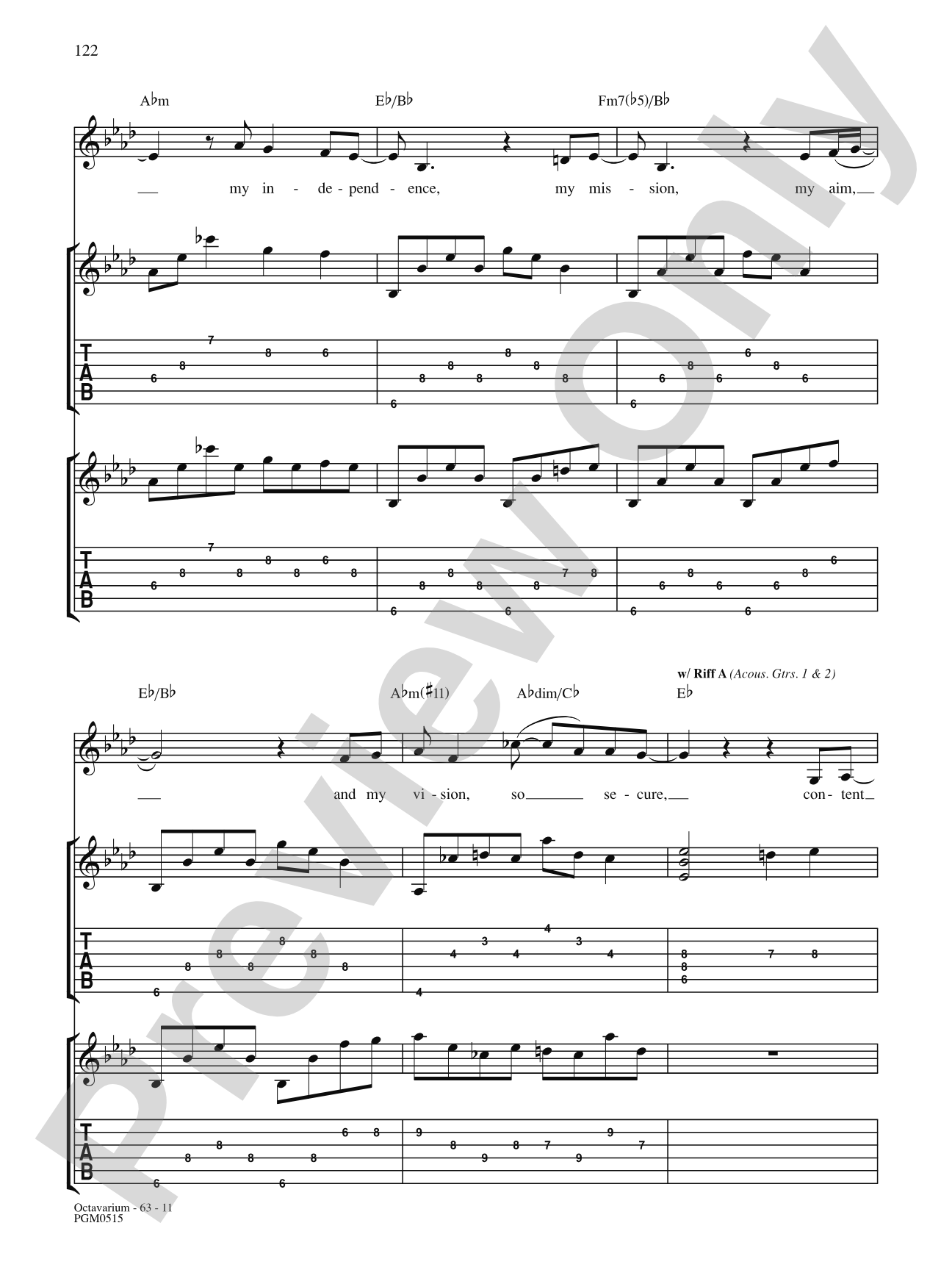 輸入楽譜 DREAM THEATER OCTAVARIUM ギタータブ譜集 Octavarium: Authentic Guitar TAB | Dream Theater | Digital Sheet