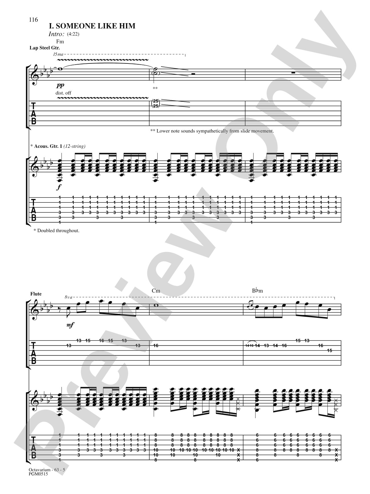輸入楽譜 DREAM THEATER OCTAVARIUM ギタータブ譜集 Octavarium: Authentic Guitar TAB | Dream Theater | Digital Sheet
