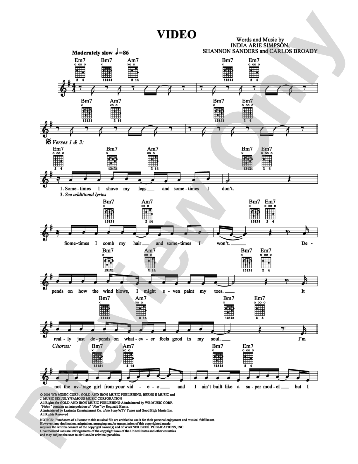 Video: Easy Guitar Digital Sheet Music