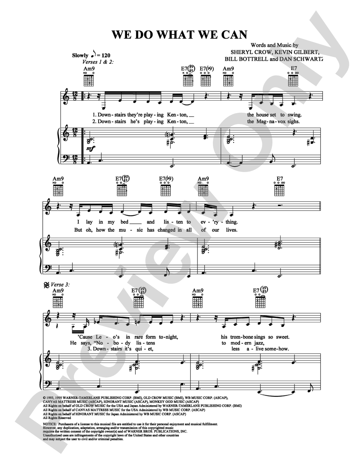 We Do What We Can: Piano/Vocal/Chords Digital Sheet Music