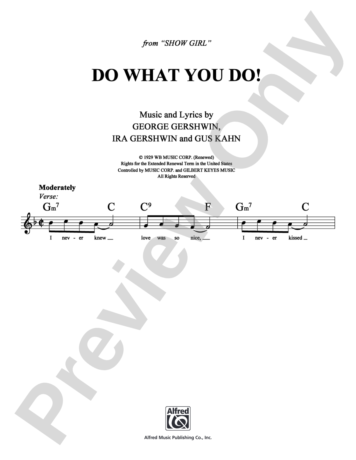 Do What You Do!: Lead Sheet Digital Sheet Music