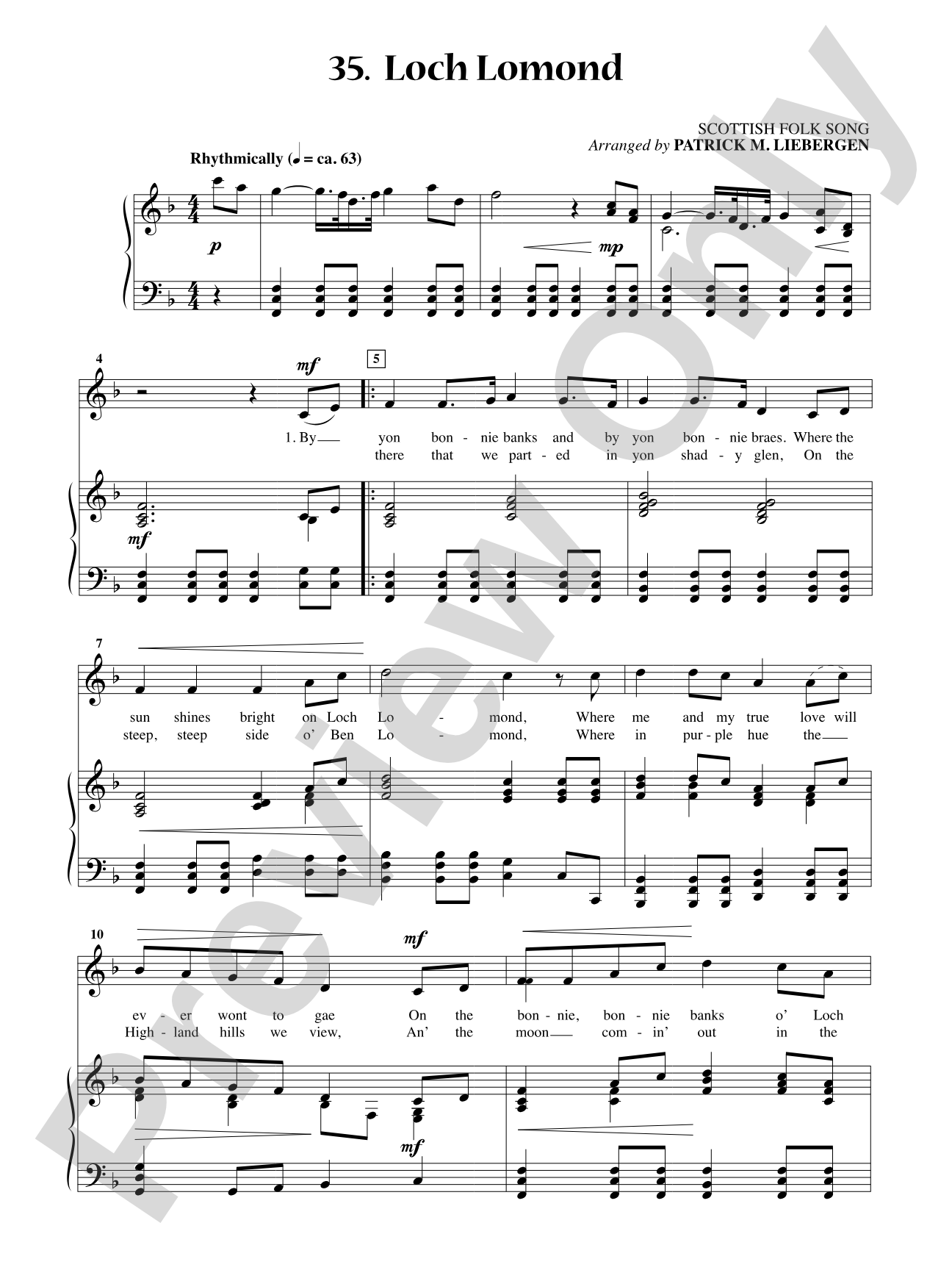 Loch Lomond [Medium Voice]: Vocal