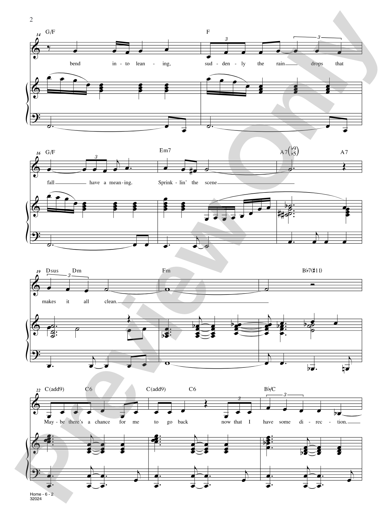 Home<BR>(From "the Wiz"): Piano/Vocal/Chords