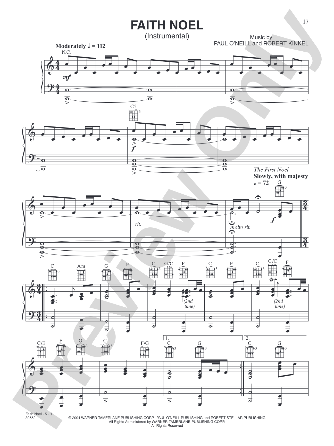 Faith Noel: Piano