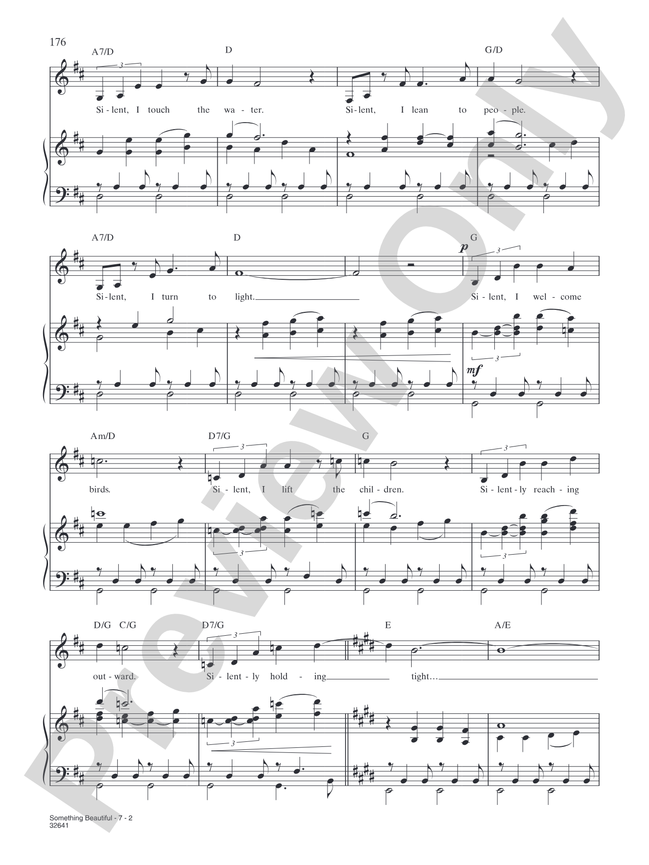 Something Beautiful: Piano/Vocal/Chords
