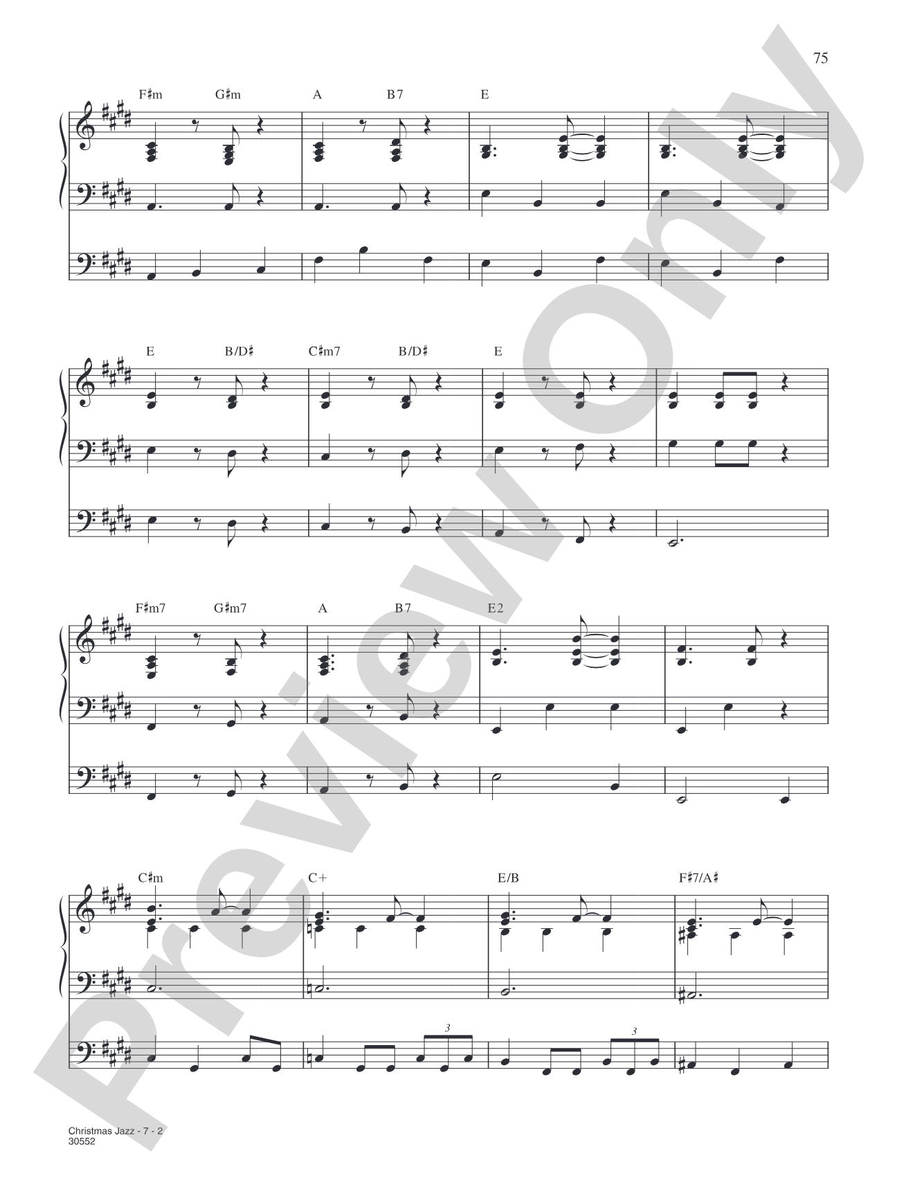 Christmas Jazz: Piano