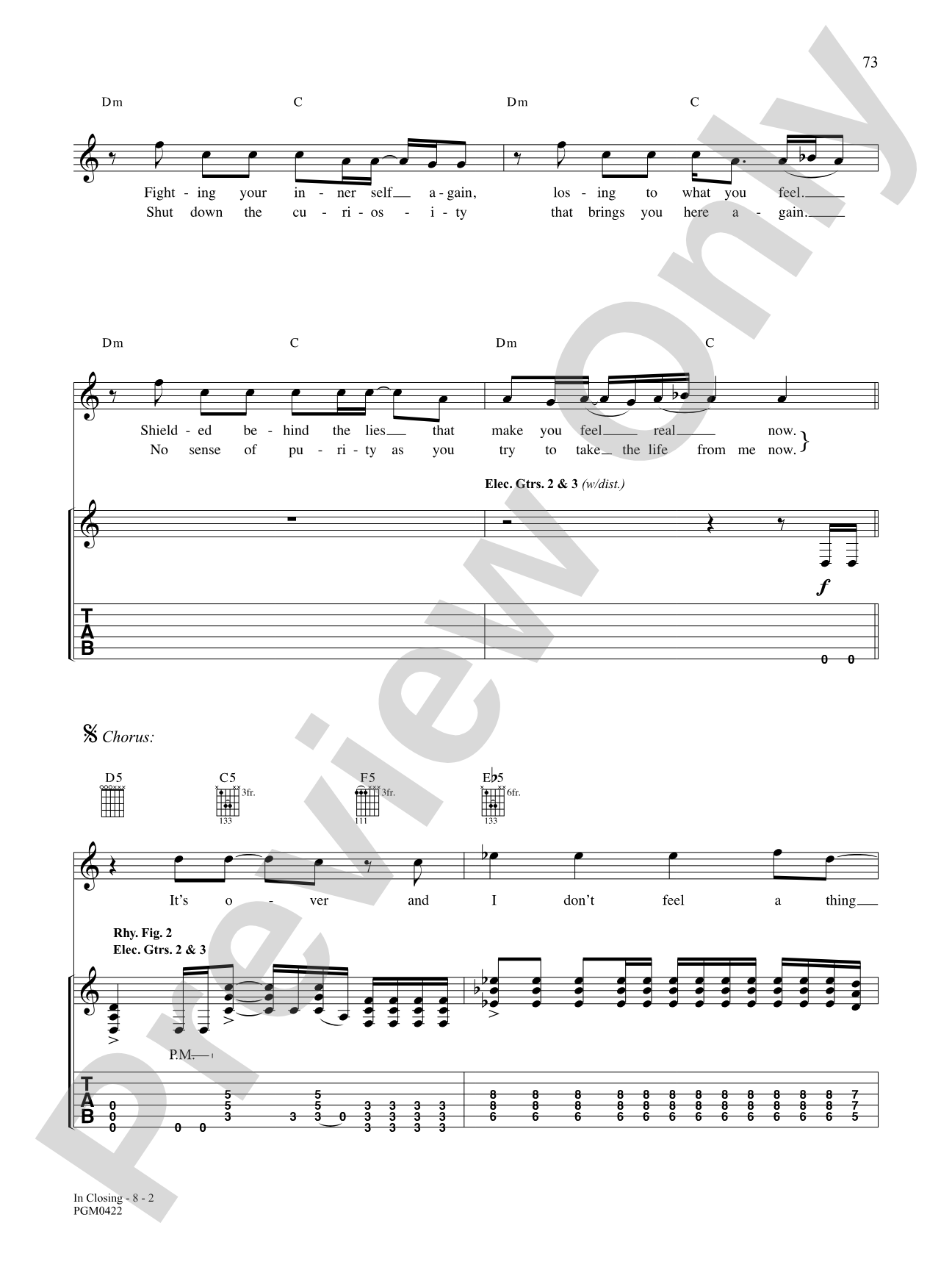 In Closing: Authentic Guitar TAB