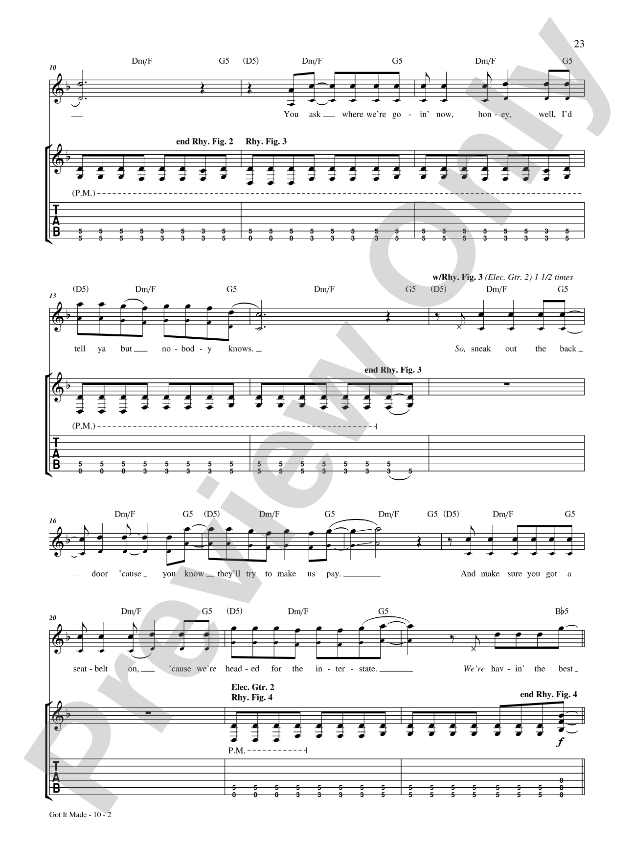 Got It Made: Authentic Guitar TAB
