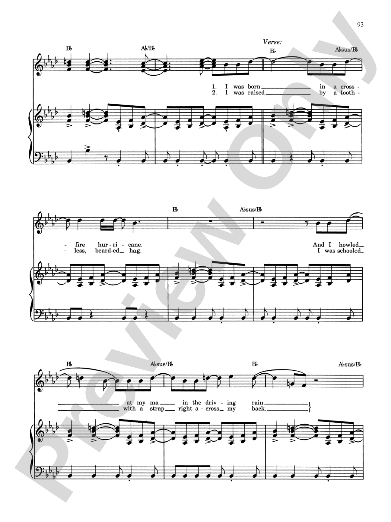 Jumpin' Jack Flash: Piano/Vocal/Chords