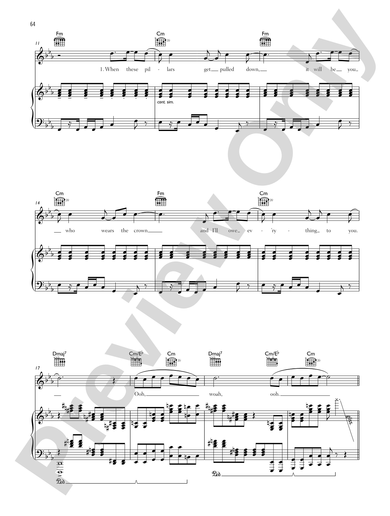I Belong to You (from "Twilight: New Moon"): Piano/Vocal/Chords