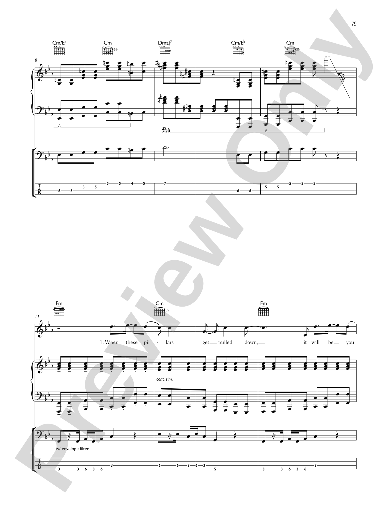 I Belong to You (from "Twilight: New Moon"): Authentic Guitar TAB