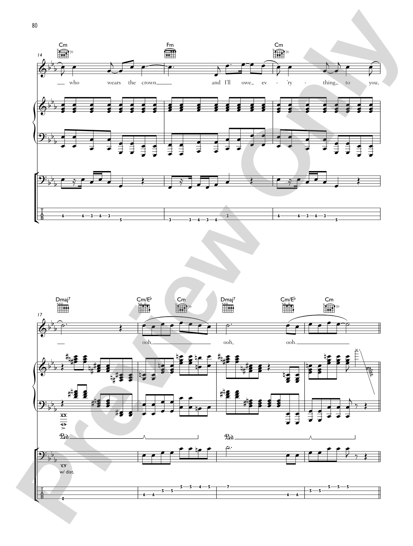 I Belong to You (from "Twilight: New Moon"): Authentic Guitar TAB