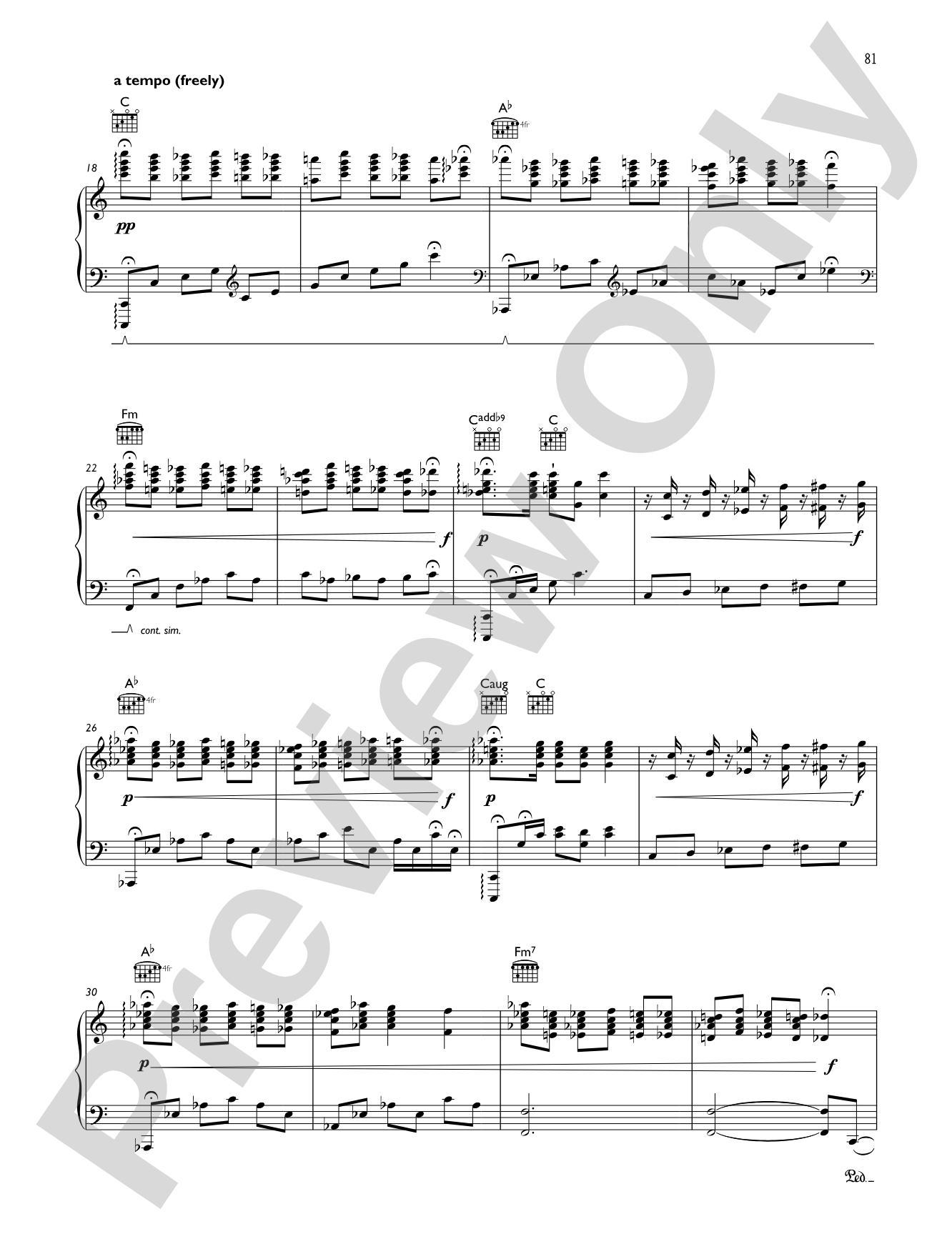 Exogenesis: Symphony Part II (Cross Pollination): Piano/Vocal/Chords