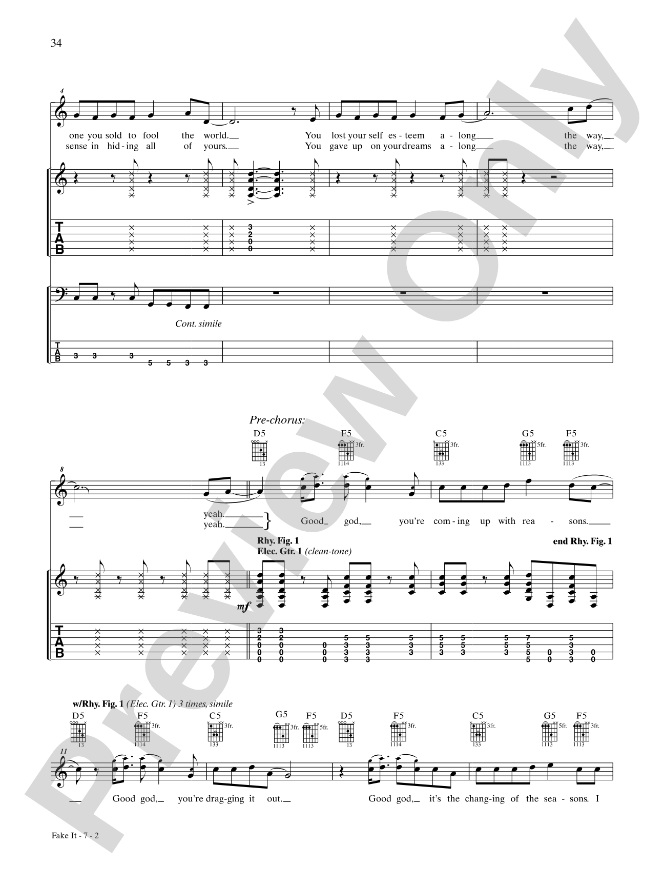 Fake It: Authentic Guitar TAB