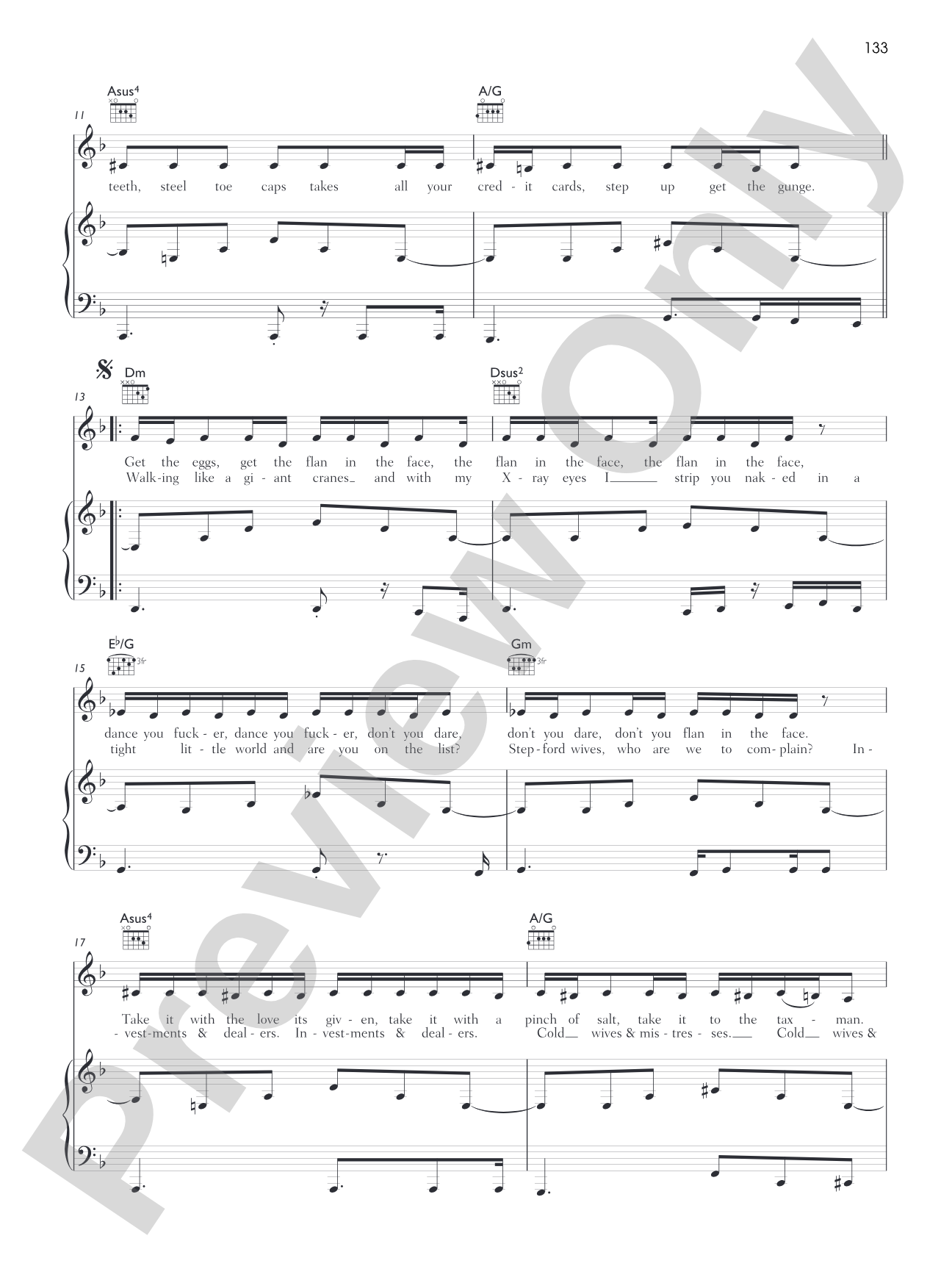 A Wolf at the Door: Piano/Vocal/Chords