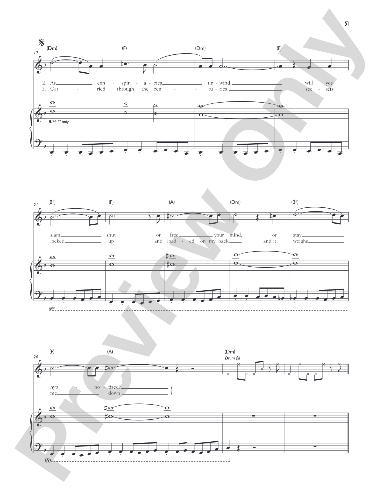 Exo-Politics: Piano/Vocal/Chords