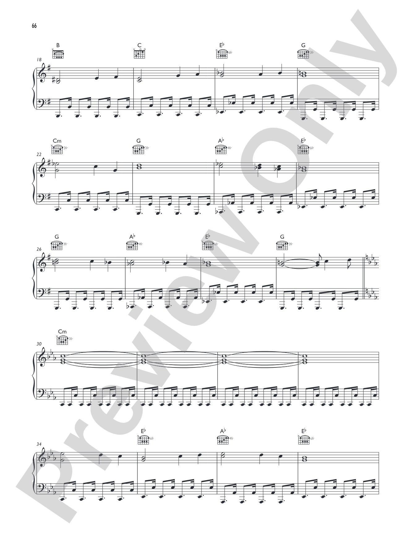 Knights of Cydonia: Piano/Vocal/Chords