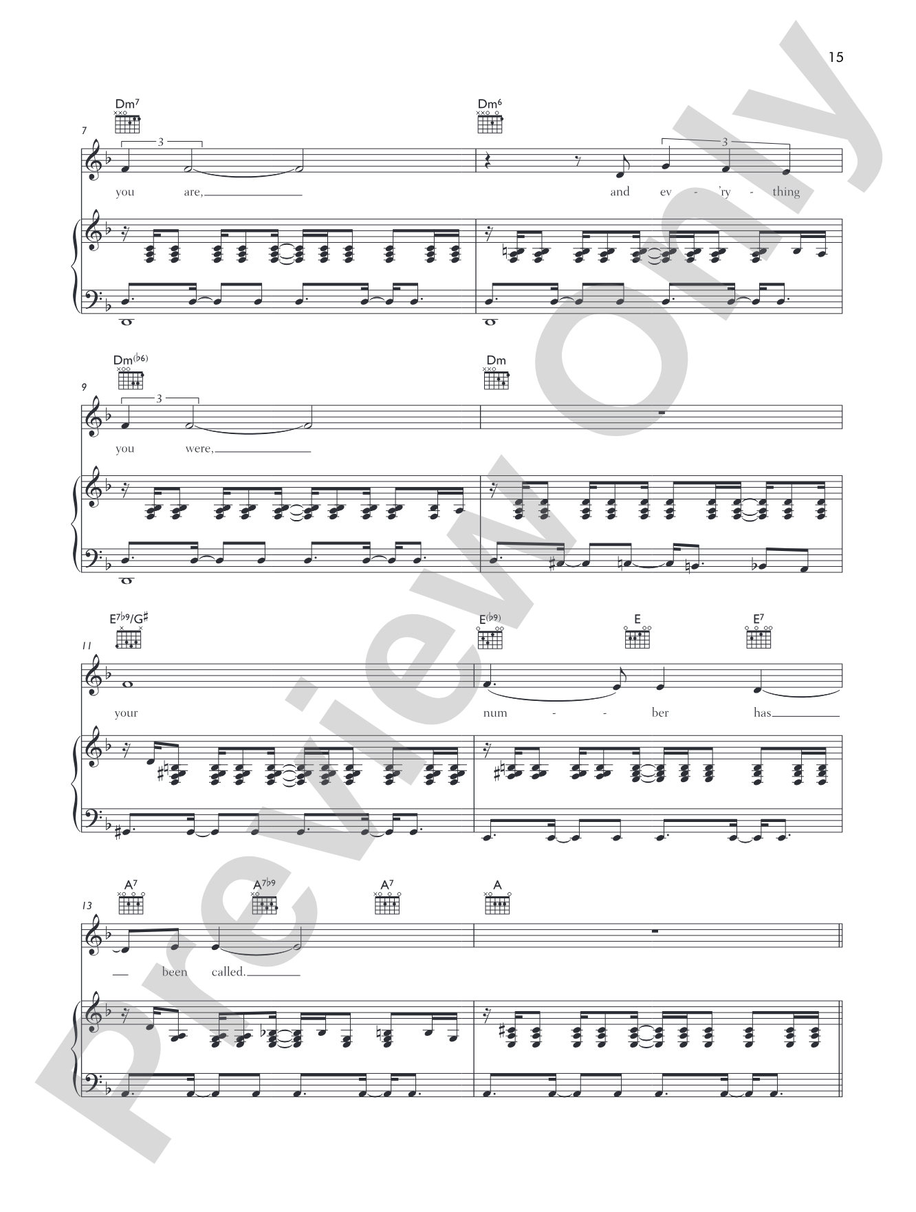 Butterflies & Hurricanes: Piano/Vocal/Chords