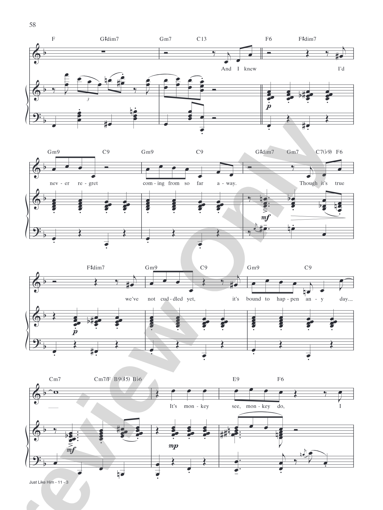 Just Like Him (from "Elf: The Broadway Musical"): Piano/Vocal/Chords