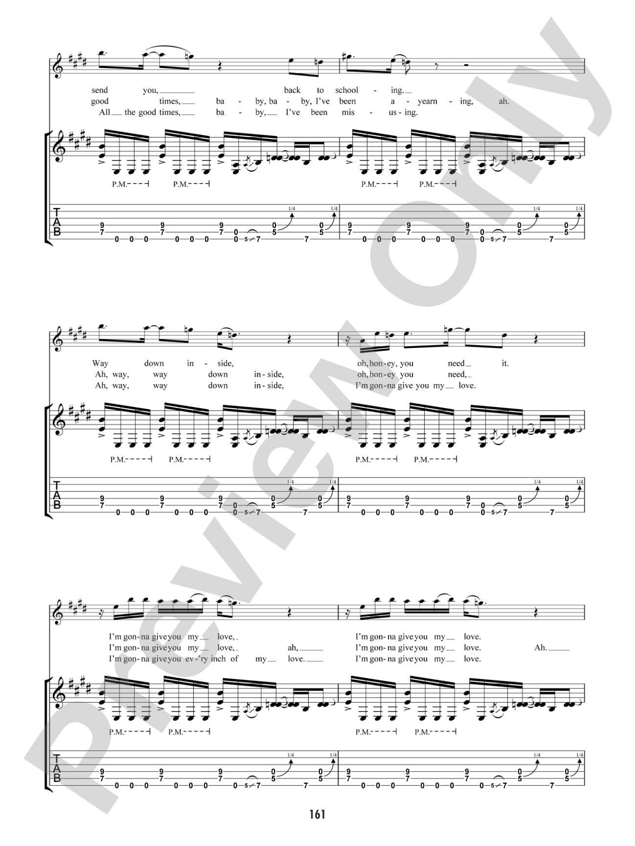 Whole Lotta Love: Authentic Guitar TAB