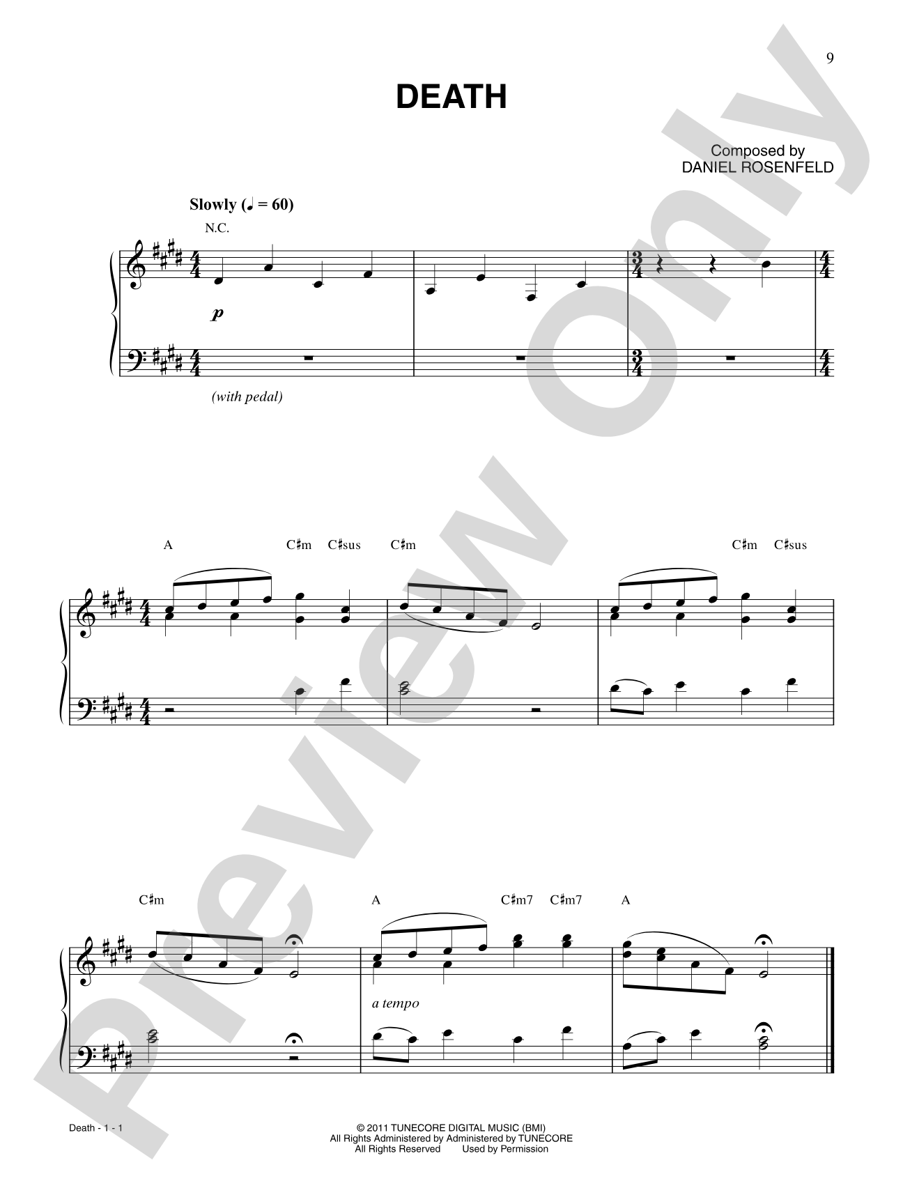 Death (from "Minecraft"): Piano