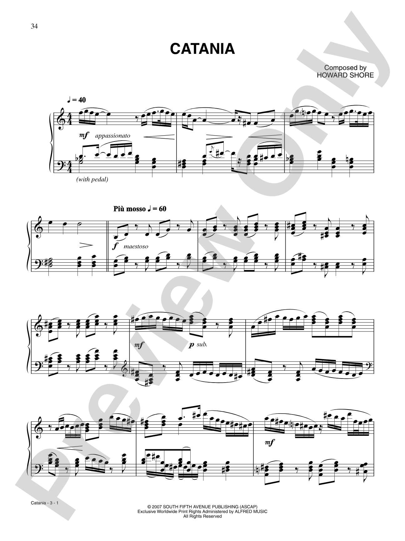 Catania: Piano