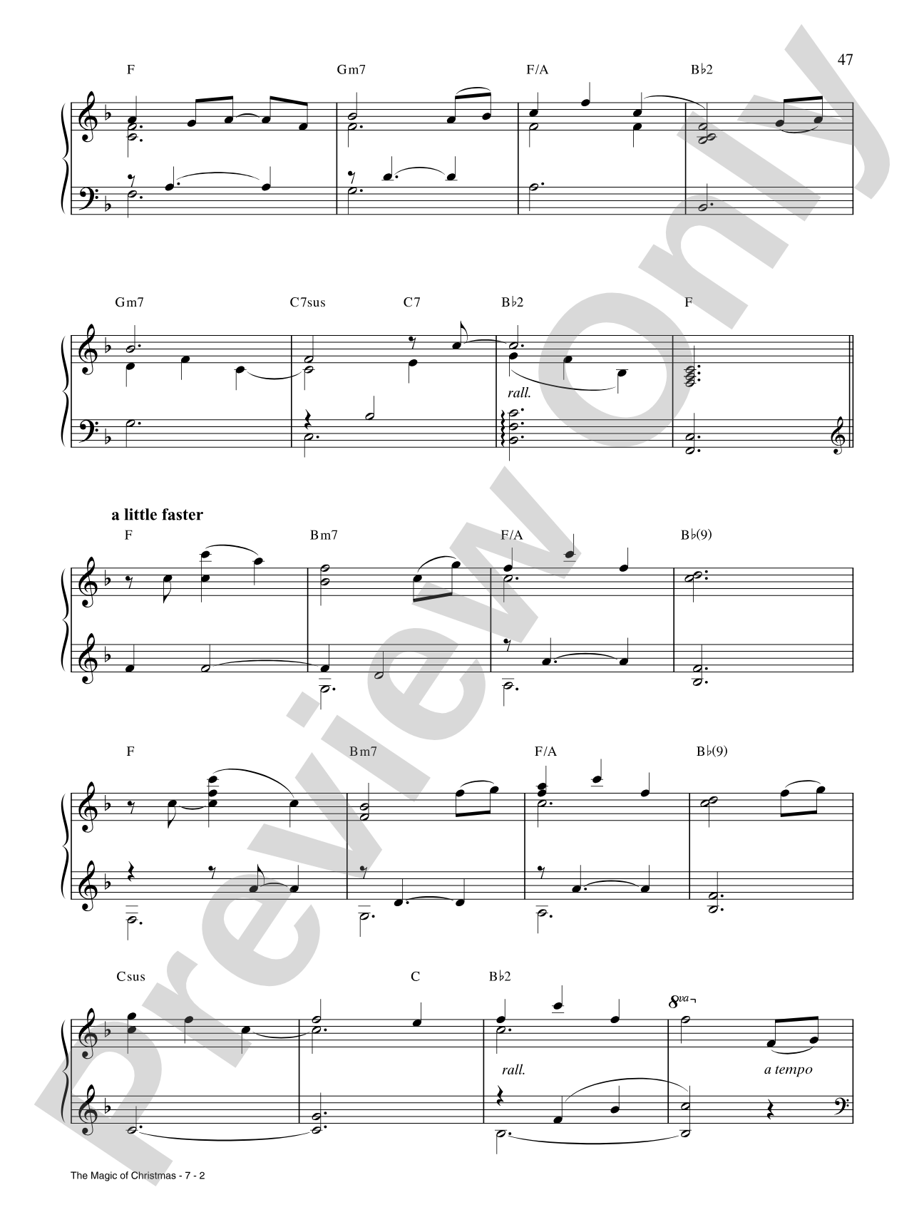 The Magic of Christmas: Piano